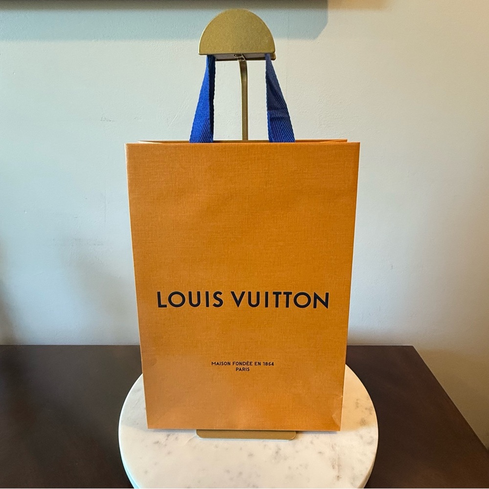 Louis Vuitton Shopping Bag 9 7/8" w 14 1/8" h x 4 3/8" d